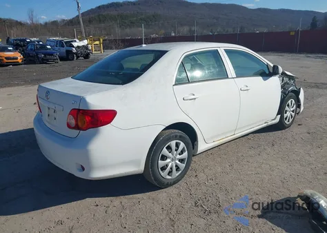 2010 Toyota Corolla Le из США, поврежденный, VIN 2T1BU4EE2AC390339